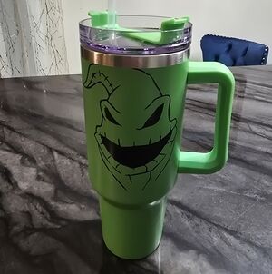 New Oogie Boogie Stainless Steel 36oz Tumbler Halloween 2025 Walgreens Exclusive